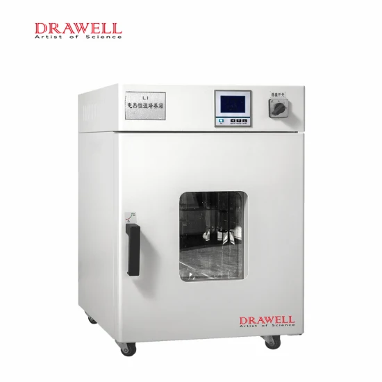 Edelstahl-Inkubatorschrank mit konstanter Temperatur, 18 l, Labor-Heiz-Inkubator